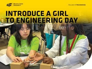 Announcement for the Introduce a Girl to Engineering Day (IGED) event