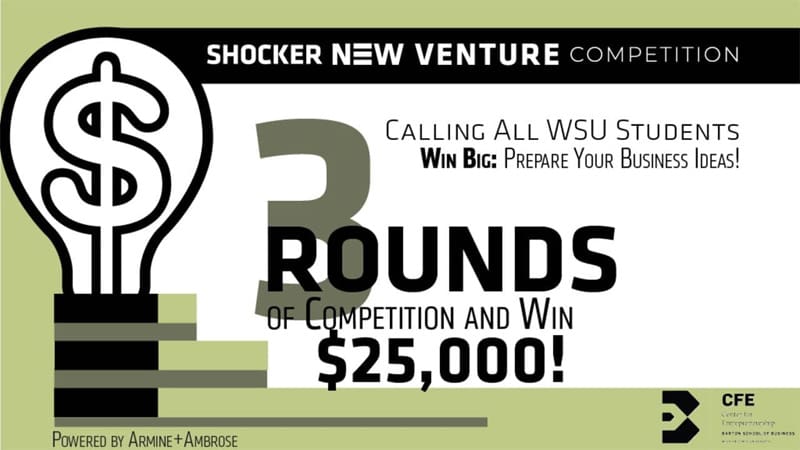 Calling ALL WSU students WIN BIG: Prepare your business ideas! 3 rounds of competition and win $25,000! Apply now: Powered by Armine+Ambrose