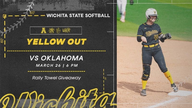 Wichita State Softball Yellow Out vs. Oklahoma