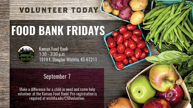 Food Bank Fridays Sept. 2018