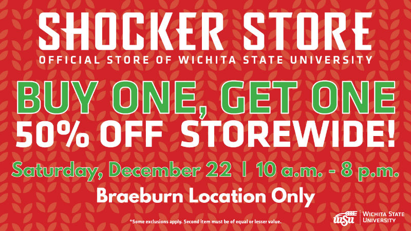 Shocker Store BOGO Dec. 22, 2018