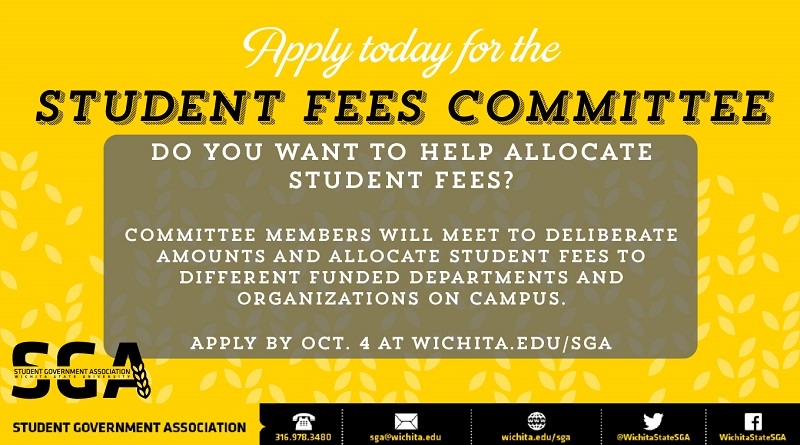 Student Fees Committee fall 2019