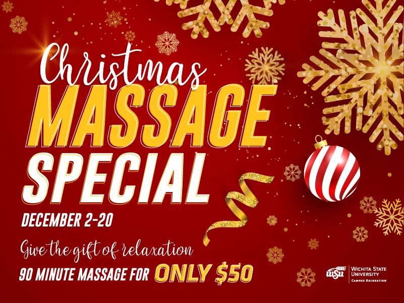 Massage Christmas Special at the Heskett Center Massage Christmas Special at the Heskett Center