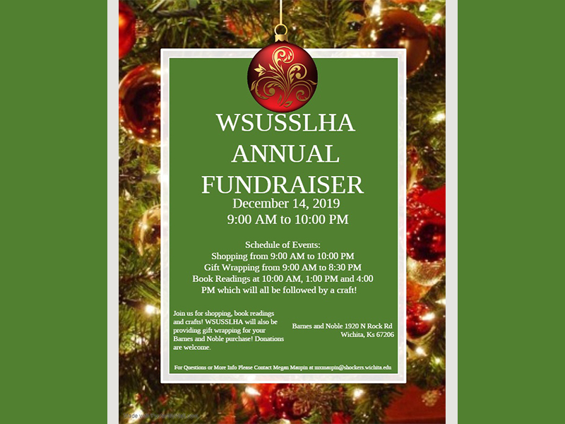 WSUSSLHA's Annual Barnes and Noble Fundraiser WSUSSLHA's Annual Barnes and Noble Fundraiser