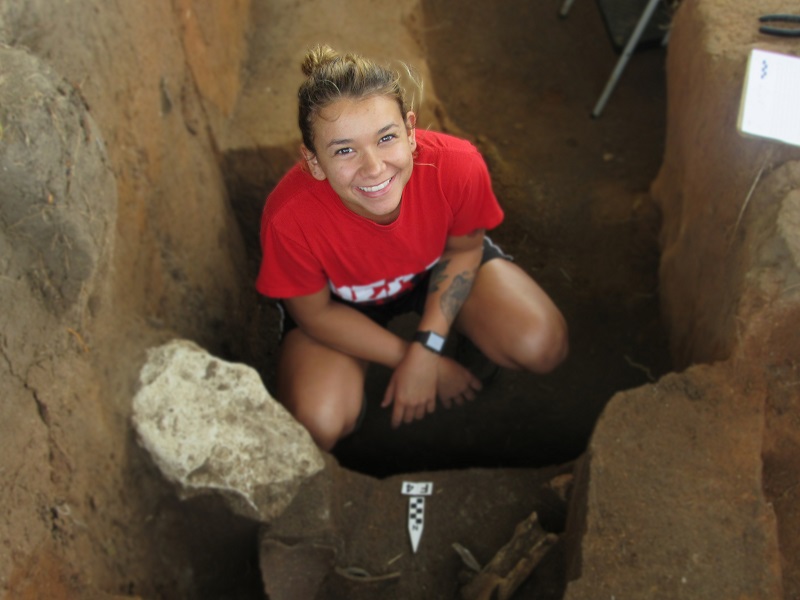 Anthropology research near Ark City