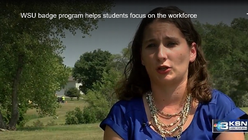 Badge story on KSN