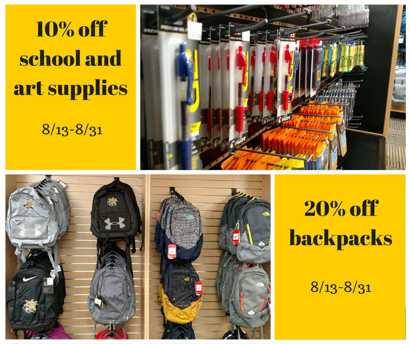 Shocker Store Sale Aug. 2018