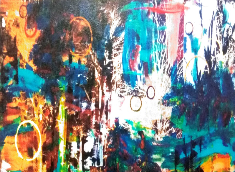 Cadman Gallery exhibiit Hannah Sept. 2018