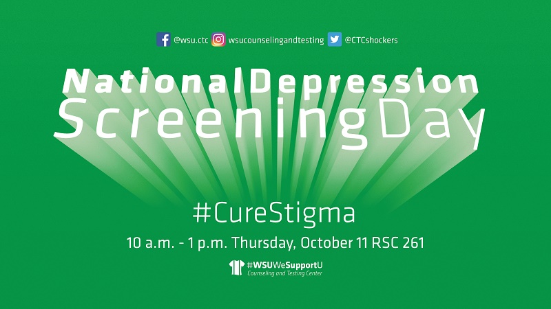Depression Screening Day Oct. 11, 2018