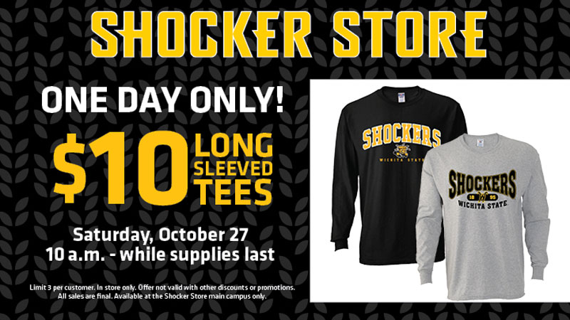 Long-sleeve Tee sale Oct. 27, 2018