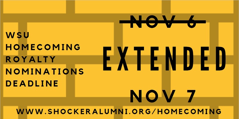 Homecoming Royalty nominations Nov. 2018