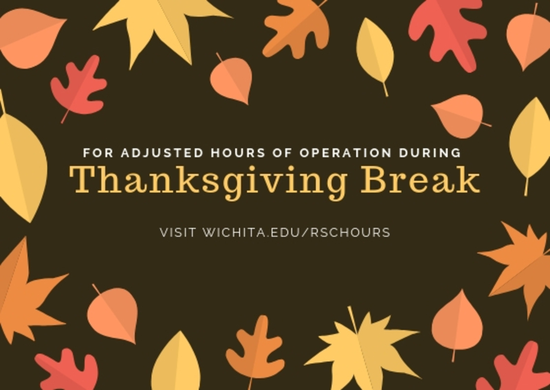 RSC Thanksgiving break