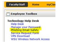 Email phishing