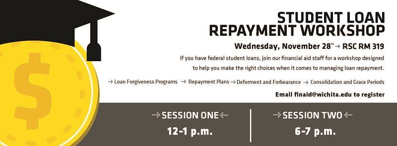 Student Loan Workshop Nov. 28, 2018