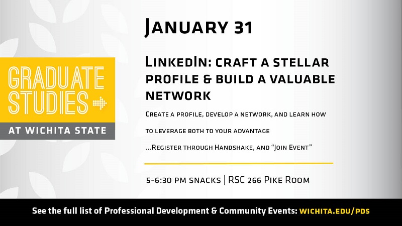 LinkedIn workshop Jan. 31, 2019