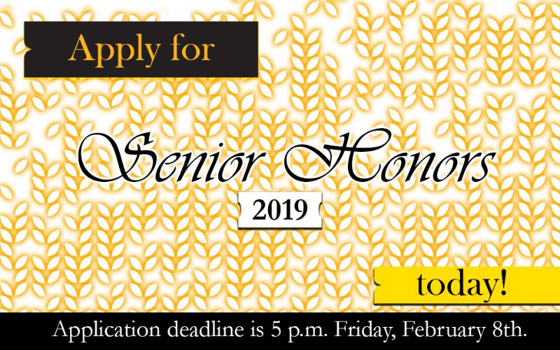 Senior Honor awards