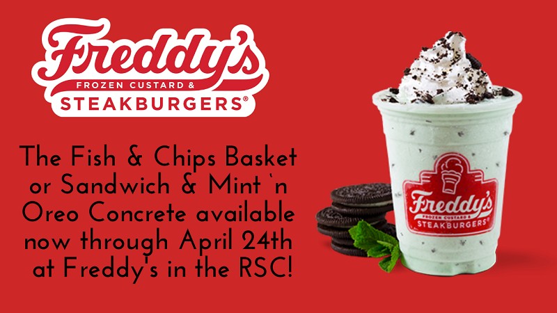 Freddy's offer in RSC spring 2019