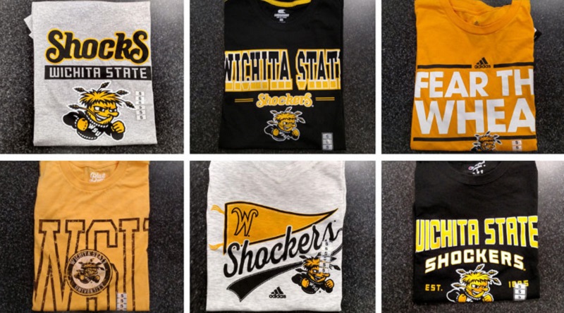 T-shirt madness at Shocker Store