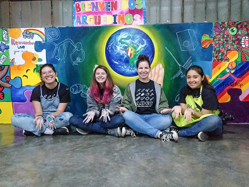Shocker students in Peru