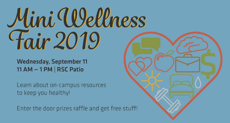 Mini-Wellness Fair Sept. 11