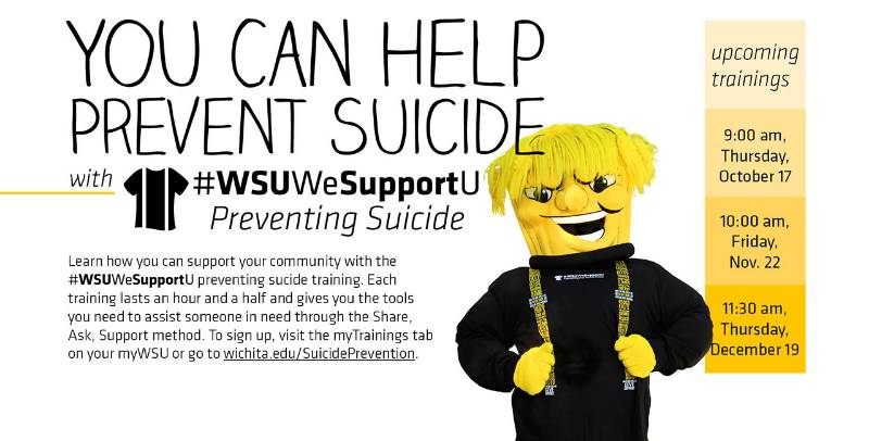 Suicide Prevention Training Oct. 17, 2019