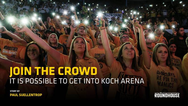 Crowd at Charles Koch Arena