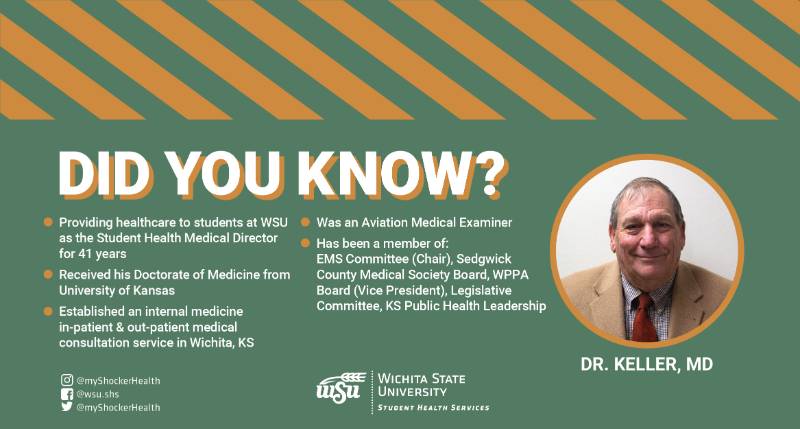Dr. Keller and Student Health Services