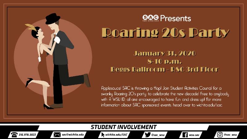 Roaring 20s Party Jan. 31, 2020