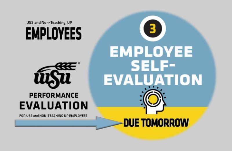 Self-evaluation is due Friday, Jan. 31