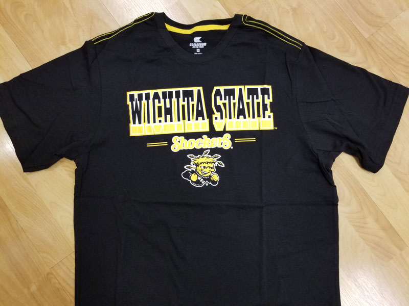 T-shirt sale in Shocker Store