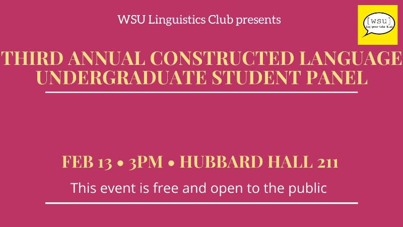 Constructed Language Student Panel