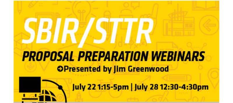 SBIR Webinars July 2020