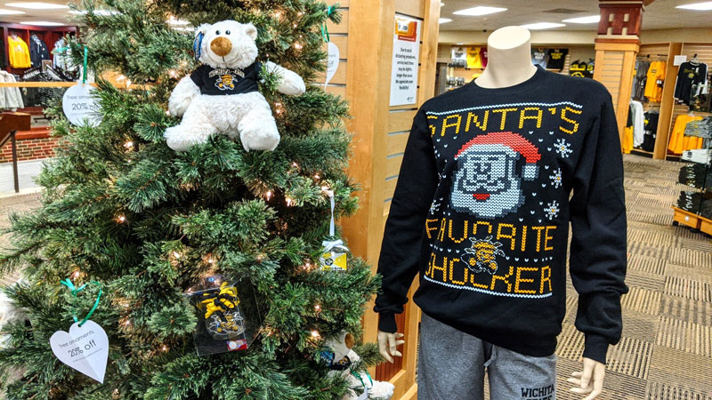 Ornaments and ugly sweaters