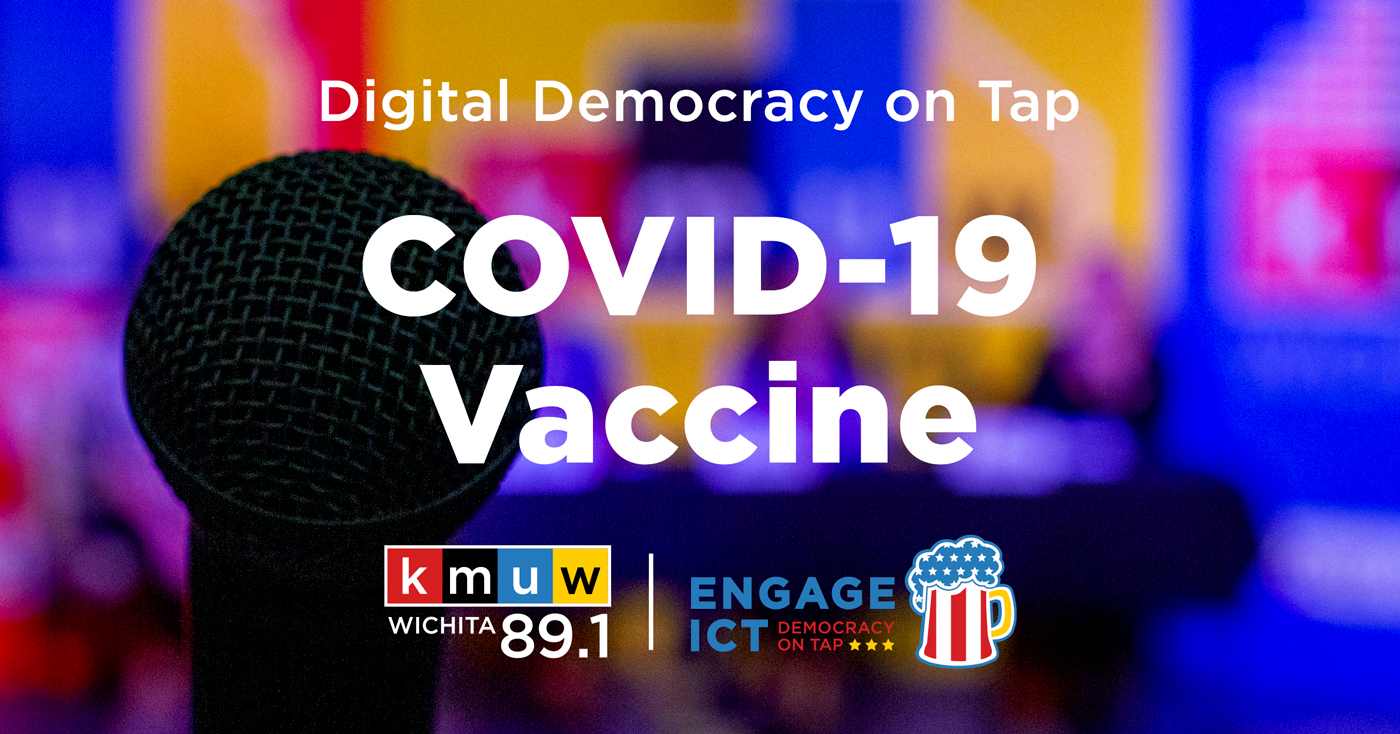 KMUW presents a digital community conversation on the COVID-19 vaccine on February 23. KMUW presents a digital community conversation on the COVID-19 vaccine on February 23.